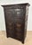 Brown 19th Century Baroque Oak Fall-Front Cabinet with Deep Carved Decoration For Sale - Image 8 of 18