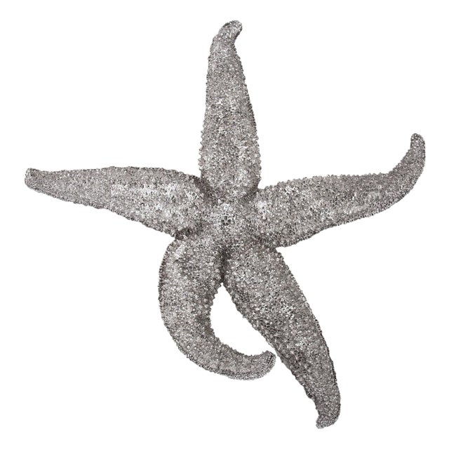 Deep Pewter Starfish - medium For Sale
