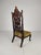Black Forest Chair with Exceptional Carving For Sale - Image 5 of 8