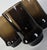 Vintage Deepest Mocha Swerve Tumblers- Set of Four For Sale - Image 9 of 9