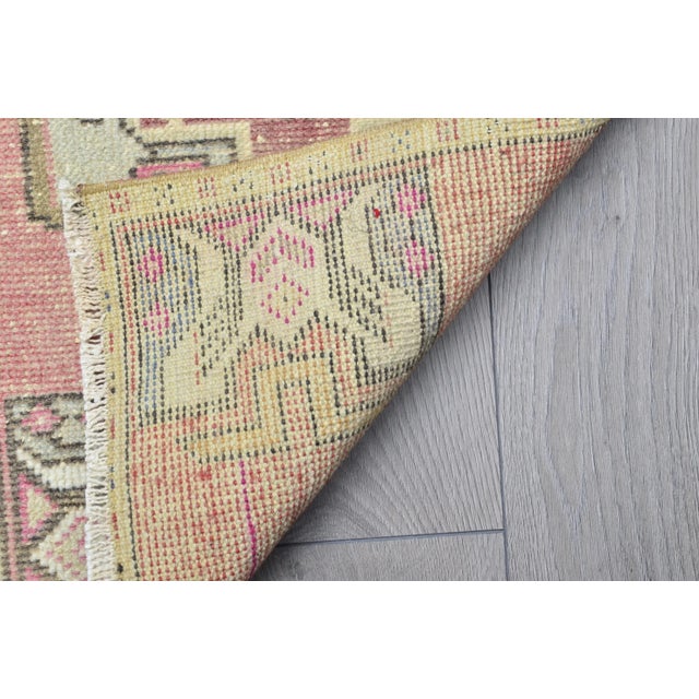 1960s Oushak Wool Anatolian Carpet For Sale - Image 4 of 6