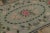 Antique Hooked Rug With Floral Medallions in Soft Sage Green - Rug & Kilim For Sale In New York - Image 6 of 7