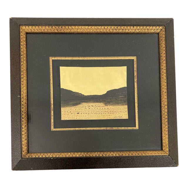 1970s Original Framed Mixed Media Artwork For Sale