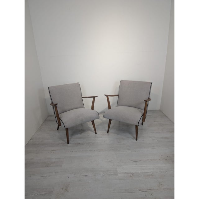 Mid-Century Modern Scandinavian Lounge Chair For Sale - Image 5 of 18