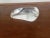 This is a Vintage New England Crystal Co German Intaglio Etched Art Glass Sailing Ship Paperweight. It measures 1 3/4"...