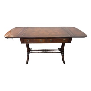 Antique Sofa Table Desk Library Table Mahogany Console Table For Sale