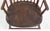 Wood Antique Birdcage Windsor Chairs, a Near Pair For Sale - Image 7 of 12