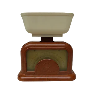 Vintage Bakelite and Celluloid Kitchen Scales from Dr. Oetker, 1930s