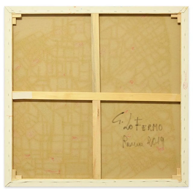 Puzzle is an original oil on canvas on canvas realized by Giorgio Lo Fermo in 2019 Hand-signed and dated by the artist on...