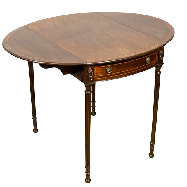George III Mahogany Pembroke Table For Sale - Image 12 of 12
