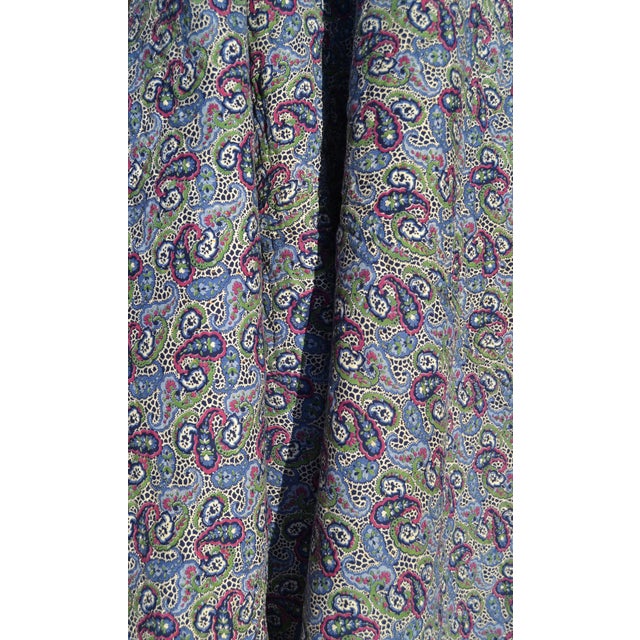 1900 - 1909 Early 20th Century Double-Sided Quilted Irish Coverlet For Sale - Image 5 of 8