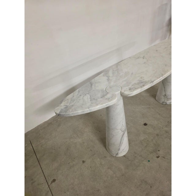 Stone Eros Console Table by Angelo Mangiarotti for Skipper, 1970s For Sale - Image 7 of 18