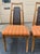 Gorgeous 1960s MCM Drexel Heritage Meridian dining set - renovated. Chair cane was painted black and the seat cushions...