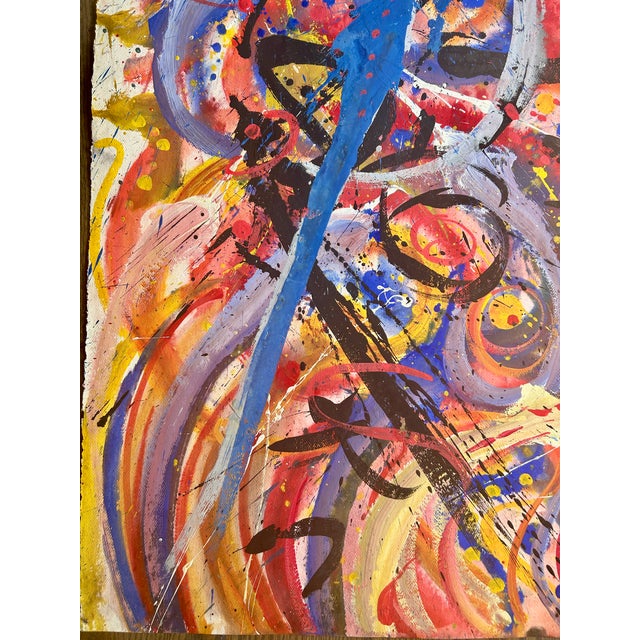 This is a stunning Large Original Mixed Media Painting on Paper by Listed California Artist, Hendrik Grise (1914-1982)....