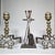 Antique Federal Style Brass and Iron Fireplace Set—Five Pieces For Sale - Image 14 of 14