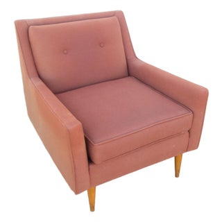 Mid 20th Century Mid Century Modern Low Slipper Lounge Chair For Sale