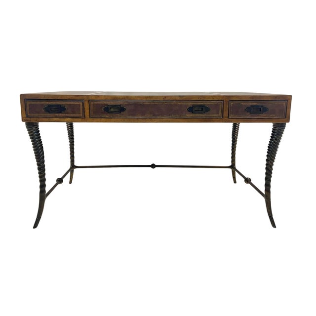 Ernest Hemingway 462 Safari Writing Desk by Thomasville Inspired by the legendary adventurer himself, this striking Safari...