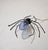 Mid-Century Modern Wall Lamp in Metal and Murano Glass Depicting a Spider, Italy, 1950s For Sale - Image 12 of 17