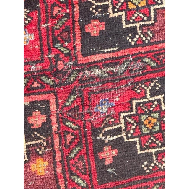 Mid-Century Turkmen Baluch Rug, 1950s For Sale - Image 9 of 18