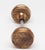 Mid 20th Century Hollow Basket Weave Brass Royal Door Knobs For Sale - Image 5 of 6