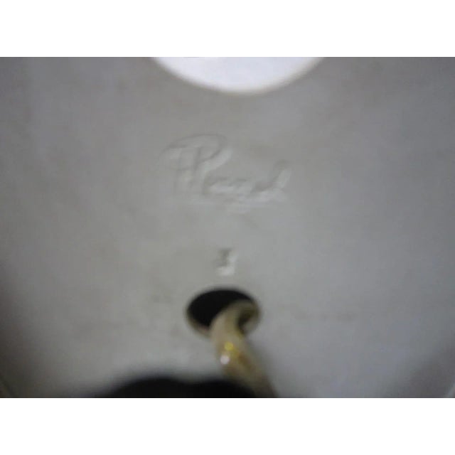 Jean Perzel Original French Art Deco Period Glass and Metal Sconce, 1935 For Sale - Image 10 of 13