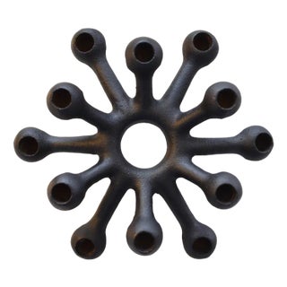 Cast Iron Candleholder by Jens H. Quistgaard for Dansk, 1960s For Sale
