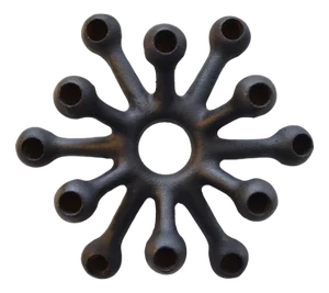 Cast Iron Candleholder by Jens H. Quistgaard for Dansk, 1960s