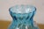 Vintage 4pc Blue Art Glass Decanter Pitcher Vase Votive Holder Mary Gregory For Sale - Image 14 of 18