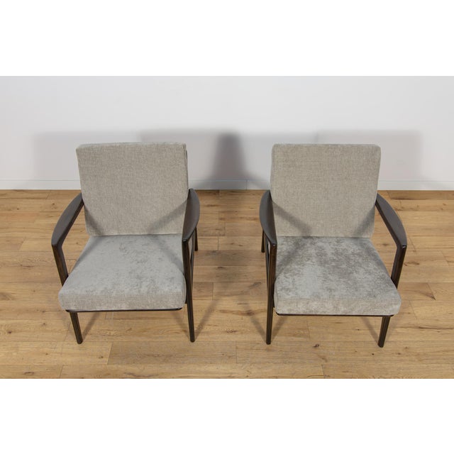Model 300-139 Chairs from Swarzędz Factory, Poland, 1960s, Set of 2 For Sale - Image 4 of 18