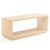 This versatile parchment-covered piece functions beautifully as a low coffee table, a minimalist bench, or a sleek media...
