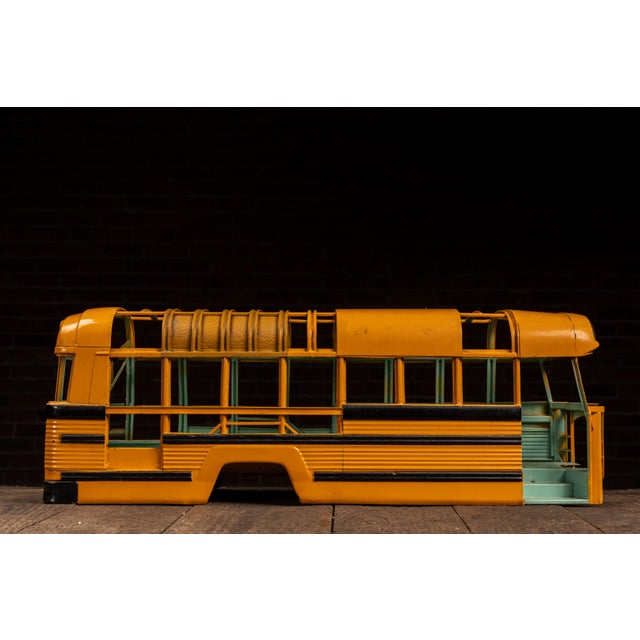 Vintage School Bus Structural Salesman Sample Model For Sale - Image 4 of 12