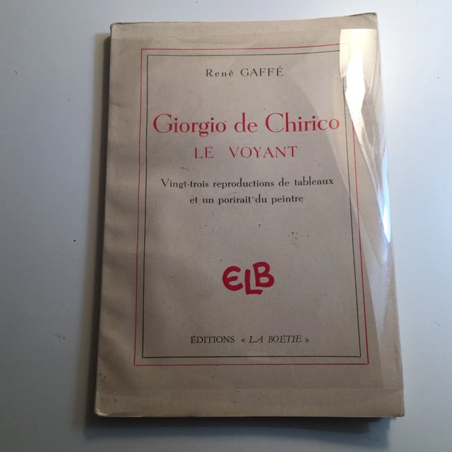 Vintage 1946 Giorgio De Chirico Le Voyant Book For Sale - Image 11 of 11