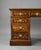 19th Century Victorian English Rosewood & Marquetry Writing Table For Sale - Image 3 of 14