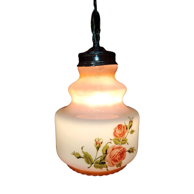 Opal Pendant Lamp, 1960s For Sale