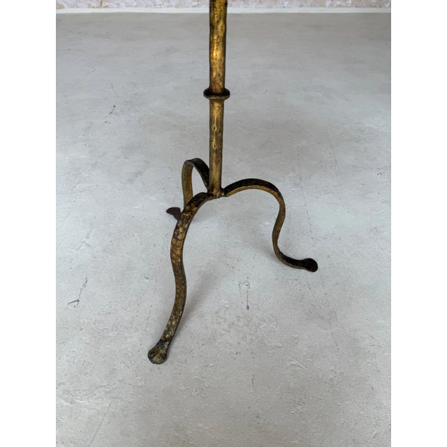Spanish Gilt-Iron Drinks Table on Tripod Base For Sale - Image 11 of 13