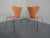 Danish 3107 Chairs by Arne Jacobsen for Fritz Hansen, 1994, Set of 2 For Sale - Image 10 of 18