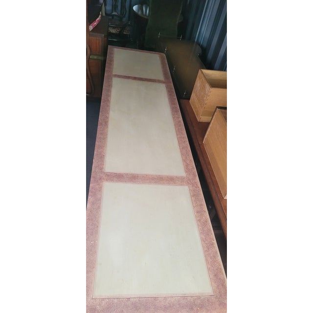 1990s Baker Furniture Painted French Dresser For Sale - Image 12 of 13