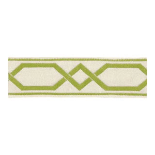 Schumacher Saint Tropez Braid in Kiwi For Sale
