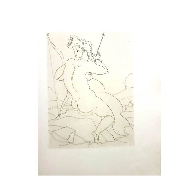 André Derain - Ovid's Heroides - Original Etching 1938 For Sale - Image 6 of 7