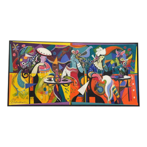 Original Isaac Maimon "An American in Paris"