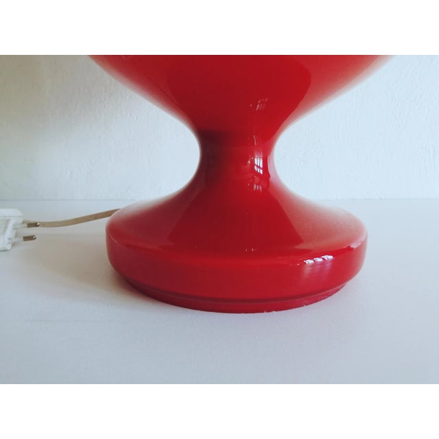 Lamp is functional, in excellent original condition. This piece has an attribution mark, I am sure that it is completely...