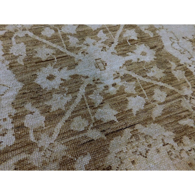 Handmade Room Size Zero Cut Pile Rug. 8'1"x 10' For Sale - Image 15 of 18