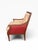 Wood Ethan Allen Neoclassical Style Bergere Lounge Chair With Floral Upholstery For Sale - Image 7 of 17