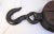 Antique Industrial Design Large Scale Pulley and Hook For Sale - Image 4 of 8