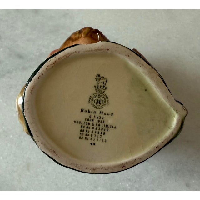Vintage Royal Doulton Robin Hood Character Small Mug For Sale - Image 10 of 12