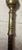 Antique 18th Century Wrought Iron Turned Brass English Fireplace Shovel Tool 17 For Sale - Image 4 of 11
