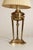 Late 20th Century Empire Style Vintage Brass Table Lamp For Sale - Image 5 of 12