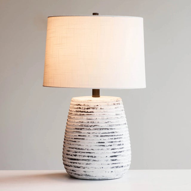 Lawrence & Scott Lawrence & Scott Emi "Wabi Sabi" Handmade Porcelain Table Lamp For Sale - Image 4 of 8