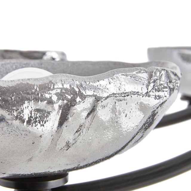 Black Arteriors Home Zamora Flush Mount For Sale - Image 8 of 10