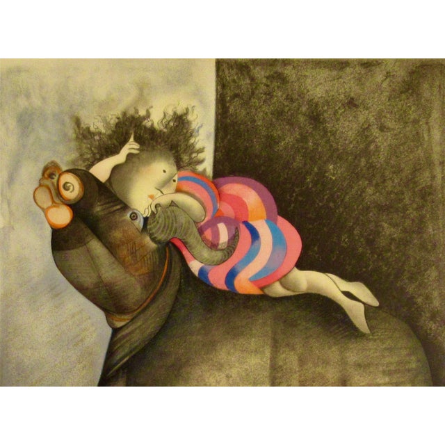 Graciela Rodo Boulanger Au Repos 1983 Reproduction Print For Sale - Image 4 of 8